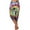 Style5-Multicolor capri pants for women, variant on ersvoioy Womens Capri Pants Gradient Tie Dye High Waist Elastic Waistband Straight Leg Casual Sport Trousers with Pockets Blue XXL