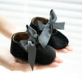 thumbnail image 3 of Meckior Baby Girls Dress Shoes Infant Mary Jane Bowknot Soft Sole Shoes for Newborn First Walker, 3 of 6