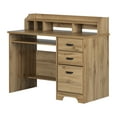 thumbnail image 2 of South Shore Versa Computer Desk with Hutch, 2 of 15