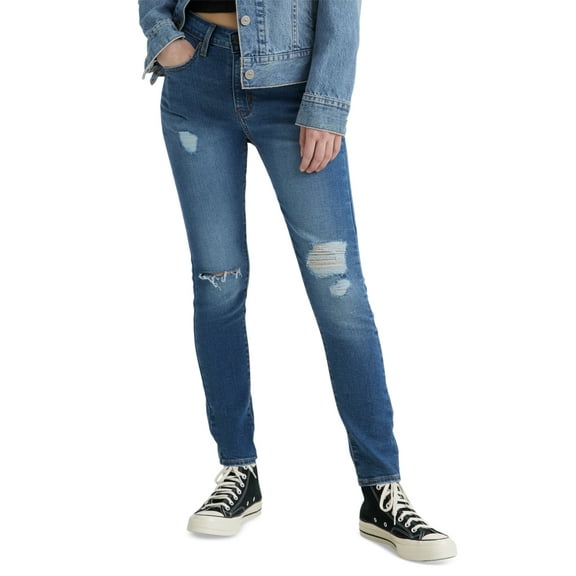 Levi's Women's 721 High Rise Skinny Jeans (Also Available in Plus), Straight Through, 25 Regular