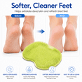 thumbnail image 6 of Upgraded Silicone Massage Bath Mat, 2026 Upgrade Shower Foot Scrubber Mat with Strong Suction Cups for Exfoliating Body Wash on Feet, Back & Multiple Areas, 6 of 7