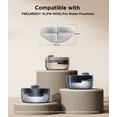 thumbnail image 2 of FeelNeedy FN-W05 Large Cat Dog Water Fountain Replacement Filters, 10 Pack, 2 of 6