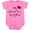 Raspberry, variant on Inktastic My Heart Belongs Firefighter Girls Baby Bodysuit