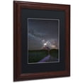 thumbnail image 2 of Trademark Fine Art "Follow the Light" Canvas Art by Michael Blanchette Photography Black Matte, Wood Frame, 2 of 4