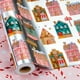 thumbnail image 1 of Rollo de papel de regalo navideño Yarcony, 43 x 1006 cm, metálico, 1 of 7
