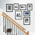 thumbnail image 4 of Mainstays Black Matted Multi-Size Gallery Wall Picture Frame Set 7-Piece, 4 of 12