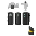 thumbnail image 2 of Micrófono Inalámbrico Lavalier 3-En-1 Micrófono Inalámbrico Lavalier, 2 Mini Micrófonos para Android / Ios Cámara de Teléfono Grabación de Vídeo, Entrevistas, Vlogs (Negro) Sistema de Micrófono Inalám, 2 of 8