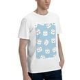 thumbnail image 2 of Bingfone Cartoon Sushi Men'S Loose Fit Short-Sleeve Pocket T-Shirt, 2 of 7