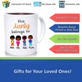 thumbnail image 2 of Aunty Mug Custom Mug Aunty Mug Aunty Gift For Mothers Day Gift For Mum Birthday Gift Aunty World Best Aunty Mum Mug Mug For Mum, Ceramic Novelty Coffee Mug, Tea Cup, Gift Pr, 2 of 2