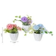 thumbnail image 3 of Maison Concepts Artificial Carnation In White Pot Asstd - Set of 3 (5.5L X 5.5W X 6.7H), 3 of 3