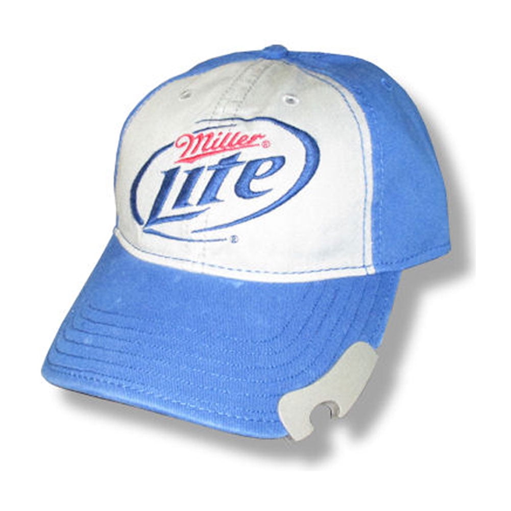miller lite flip flops with bottle opener