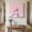 Pink, variant on Ships Next Day Canvas Wall Art 8"x10", Pink Snowman Christmas Wood Framed Canvas Print Painting, Xmas Pink Snowflake Winter Ready to Hang Small Picture Wall Decor for Home Bathroom Nursery Office