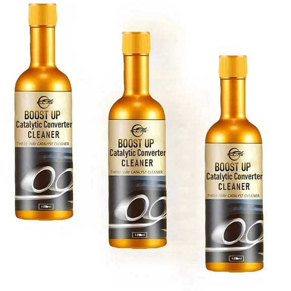NEXIMO Catalytic System Cleaner Catalytic Converter Cleaner for Gas Engines, Cleaner Easy To Clean Car Cleaner 4oz, 3Pack