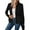 Black, variant on Women's Plus Size Heavy-Duty Beaded Jacket - Fashion Elegant Solid Color, Black, XXXL