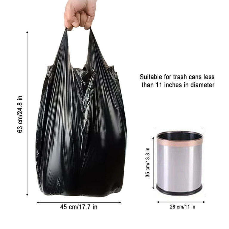 4 Gallon Color Trash Bags Bathroom Garbage Can Liners (120 count