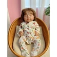 thumbnail image 3 of 19 Inch Reborn Doll Girl, Full Vinyl Body Lifelike Baby Doll, Hand Rooted Hair Realistic Reborn Doll Toy for Kids Age 3+, 3 of 5