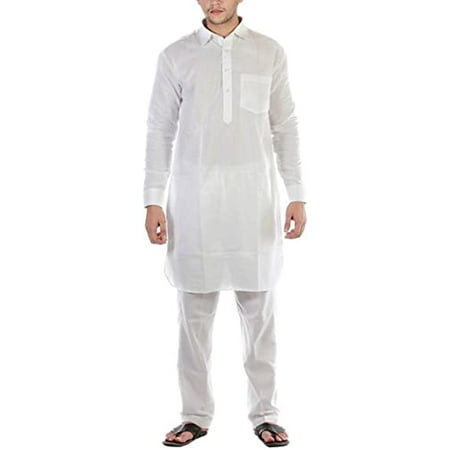 

Royal Men s Luxury Cotton Pathani Kurta Pyjama Set