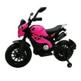 Electric Kids Motorcycle with Training Wheels Tamco 12V Dirt Bike for 3