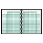 AT-A-GLANCE 80-150-05 Recycled Class Record Book, 10-7/8 x 8-1/4, Black