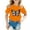 Orange, variant on WOYY Big Girls Graphic T Shirt Butterfly Print Short Sleeve T-Shirt Summer Casual Tee