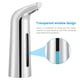 thumbnail image 4 of Dispensador De Jabón Automático Bomba De Jabón De Recarga Sin Contacto 400 Ml Con Base Impermeable Dispensador De Jabón Con Sensor A Batería Para Baño Baño Hotel Scienceny HA025657-02, 4 of 5