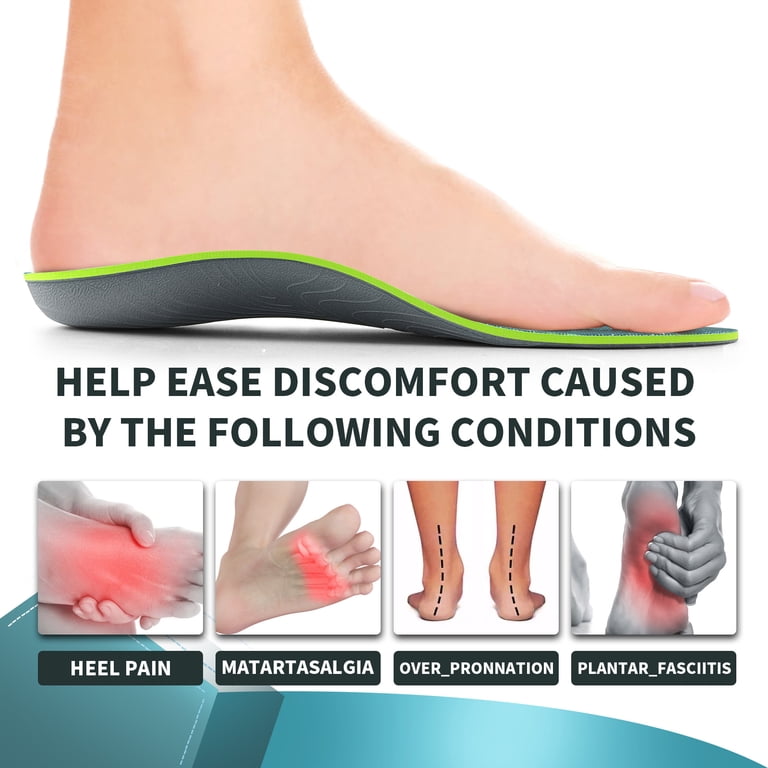 STSVZORR Full-Length Orthopedic Insole for Plantar Fasciitis Arch