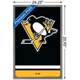 thumbnail image 3 of NHL Pittsburgh Penguins - Logo 21 Wall Poster, 22.375" x 34", Framed, 3 of 3
