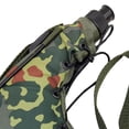thumbnail image 4 of Bouteille d'Eau Armée Camping Flacon de Hanche pour Chasse Équitation Voyage Armée Randonnée Camouflage Rouge, 4 of 7