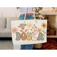 thumbnail image 2 of Doula Birth Bag, Doula Canvas tote bag, Postpartum Doula Gift Bag, Labor Doula Bag, Doula Business Tote, Doula Gift, Gift for Midwife, 2 of 5