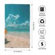 thumbnail image 2 of Balery Shopping Cart On Tropical Beach Toalla de Microfibra Premium con Estampado – 27.5x16 pulgadas, Alta Absorción, Suave y Aterciopelada, Secado Rápido, 2 of 6