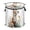 A Fox, variant on Pop-Up Collapsible Laundry Hamper With Zippered Lid Dual Handles 50L Pattern with Footballs Cheerleaders