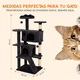 thumbnail image 2 of Torre Árbol Rascador Trepador Poli Pets Varios Niveles Con Escalera, 2 of 5