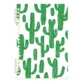thumbnail image 7 of FORMRS 1-Subject Spiral Notebook 8" x 5" College Ruled 60 Refillable Sheet A5 Hard Cover, Cactus Pattern, 7 of 7