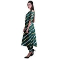 thumbnail image 5 of Moomaya 2-Piece Womens Cotton Printed Kurta Pant Set Indian Dress Ethnic Set, 5 of 7