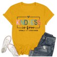 thumbnail image 4 of Afdoent Womens T Shirts Fashion Casual Crew Neck Letter Printed Short Sleeve T Shirt Top Tee Shirts Casual Vacation Clothes, 4 of 4