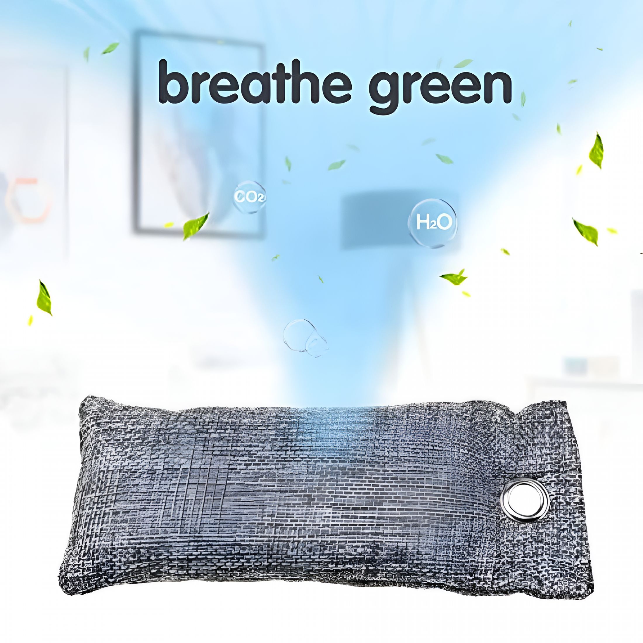 ACDANC 2026 New 10Packs 75G Activated Charcoal Air Purifying Bag Bamboo Charcoal Natural Home Odor Absorber Deodorizer and Moisture Eliminator (10Pcs Gray)