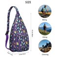 thumbnail image 3 of Waterproof Hiking Cat Sling Backpack for Women – Cute Pet Lover Crossbody Chest Bag with Adjustable Strap, Funny Paw Print Travel Backpack for Outdoor & Everyday Use, 3 of 4