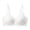 White, variant on Women's Plus Size Wireless Bra, Minimizer Bra for Large Breasts with Full Coverage, Seamless Smooth Underwear with Gel Strip Support for Everyday Comfort