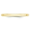 thumbnail image 3 of 10KY 2mm LTW Half Round Band Size 8.5 in 10k Yellow Gold, 3 of 3