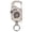 Grey, variant on Solivara Retractable Keychain Badge Reel Carabiner Anti Lost For Id Holder Access Control And Fishing Home(Grey,As Shown)