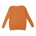 thumbnail image 5 of QASIEATN Sweaters for Graceful Women Fashion, Sweaters Sweater One Neck Solid Color Soft Pullover Sweater, Womens Fall Tops, 5 of 5
