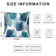 thumbnail image 2 of Blue And Grey Abstract Art Artwork Pillow Covers,Blue And Grey Abstract Art Artwork Throw Pillow Covers 20"×20" ,Living Room Sofa Couch Pillow Covers,Decorative Pillow Covers, 2 of 7