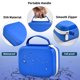 thumbnail image 3 of Funda para cámara infantil Againmore compatible con Seckton/Goopow/Dylanto/ESOXOFFORE/Agoigo/GKTZ Cámara digital impermeable para cámaras instantáneas portátiles - Azul profundo, 3 of 7