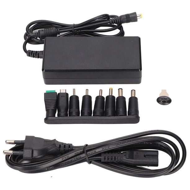 Adaptador de Corriente Portátil Sincero 65W Salida 3A 8 Enchufes