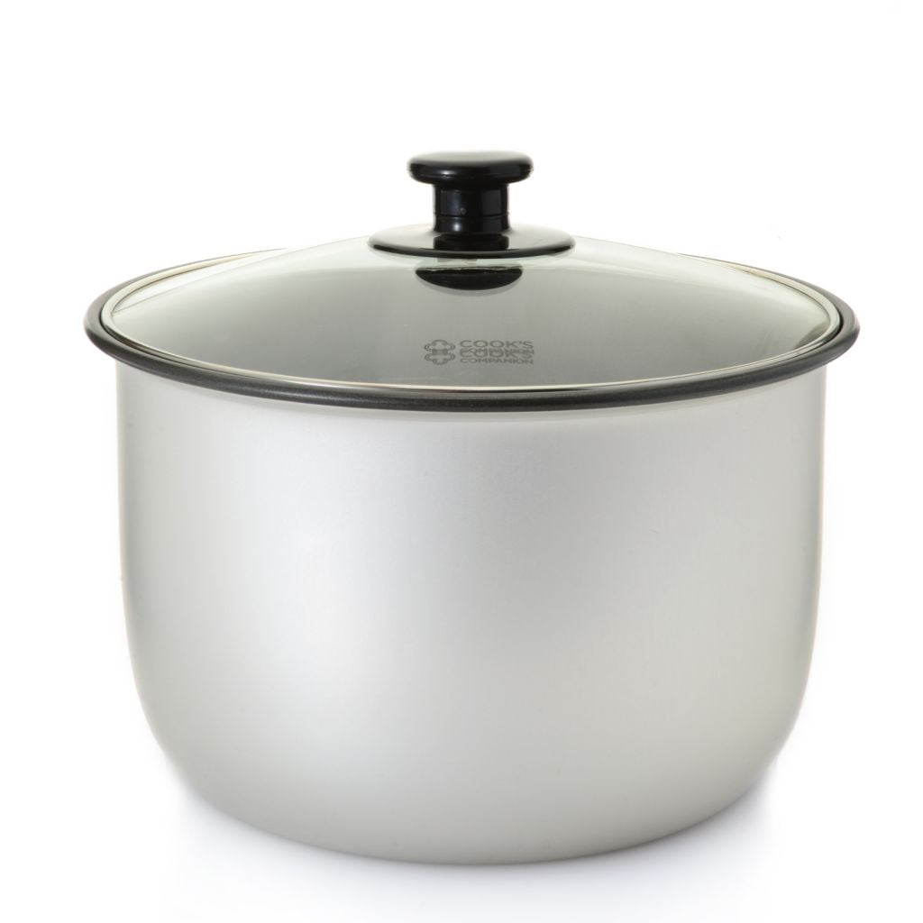 vragen Pool Slechte factor Cook's Companion 20-Cup Nonstick Multi Cooker Extra Inner Pot & Glass Lid -  Walmart.com