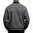 thumbnail image 6 of Men's Lightweight Bomber Jacket Causal Fashion Stylish Windbreaker Light Jacket Light, 6 of 6