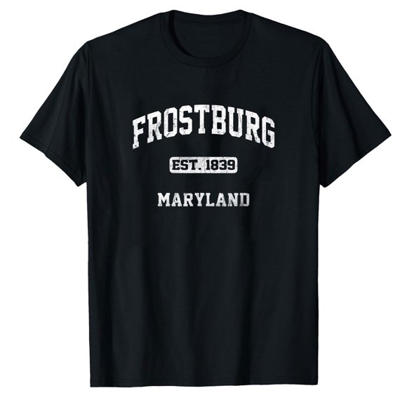 AALJY Frostburg Maryland MD vintage State Athletic style T-Shirt