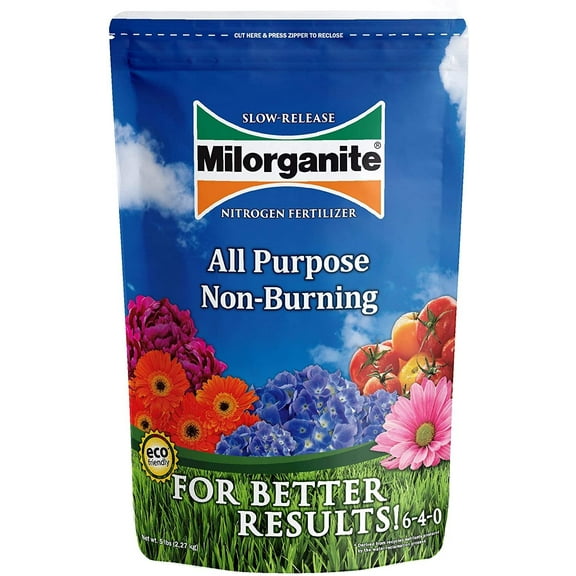 Milorganite 0605 Garden Care Organic Fertilizer, 5-Pound. by Milorganite. Set of 2