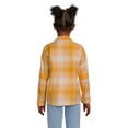 thumbnail image 3 of Wonder Nation Eb Girls Ls Flannel Top, 3 of 5