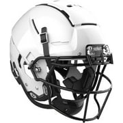 Schutt F7 VTD Adult Football Helmet with Carbon Steel Mask (White, XL, Black ROPO-NB)